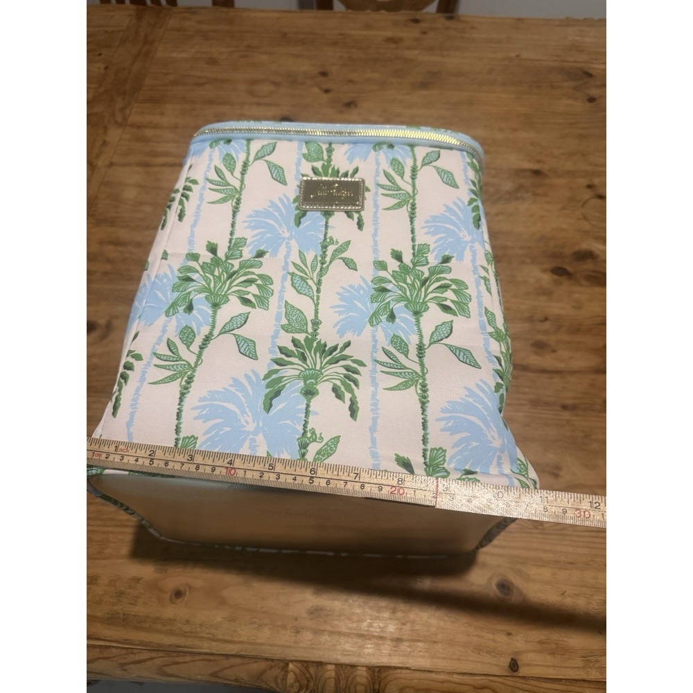 Lilly Pulitzer "Swayin In The Breeze Home" Insulated Wine Carrier Cooler Tote - Picture 10 of 11